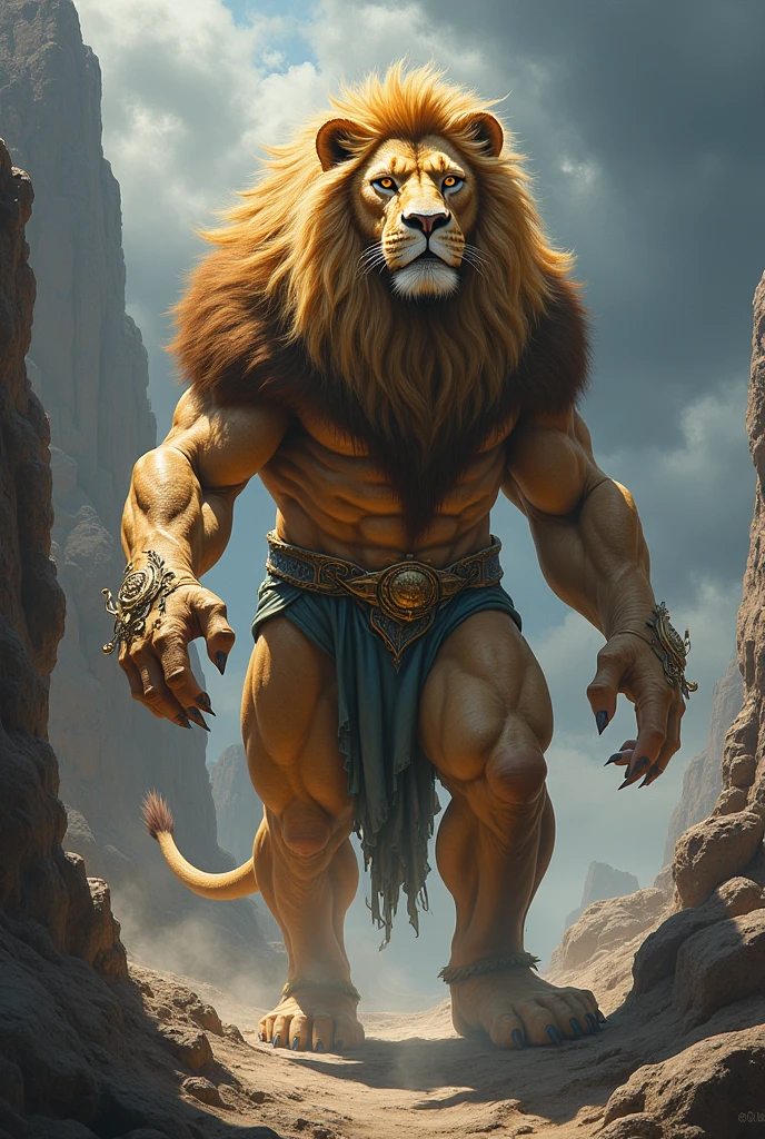 Lion human joint 


