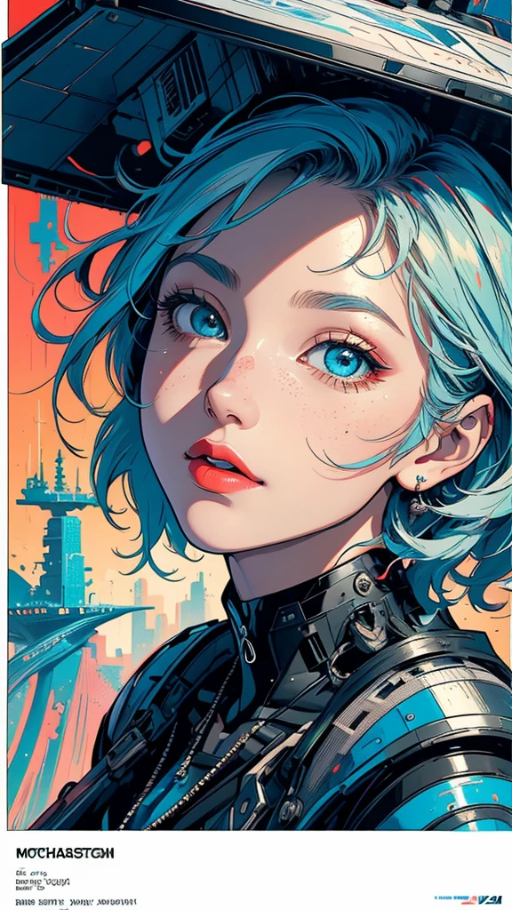 (((masterpiece, highest quality))),(((solo:1.2))),(((1girl:1.2))),32k wallpaper, very detailed, poster, vintage science fiction,(((((geometric cinematic movie poster))))), (bauhaus), shape,(((abstract))),(mid century modern),movie poster,(((((portfolio))))),(((((Close-up))))),(((((bust up))))),((((more various angle)))),(((highlight))),Vast landscape,((((heterochromia)))),(((complete. detailed face))),(((Extremely talented))),(((most complecated machine))),unlimited colorful color scheme