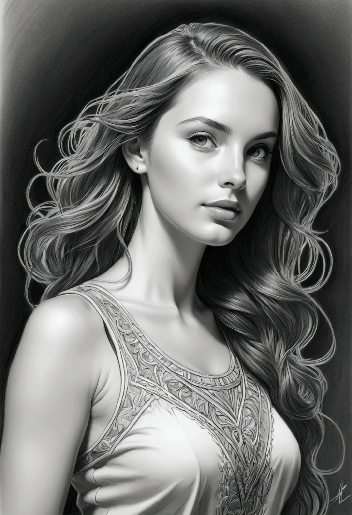 pencil sketch