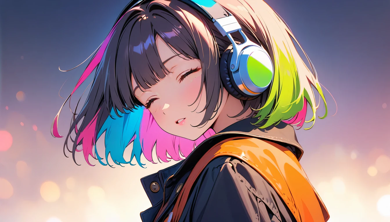 (closed eyes)