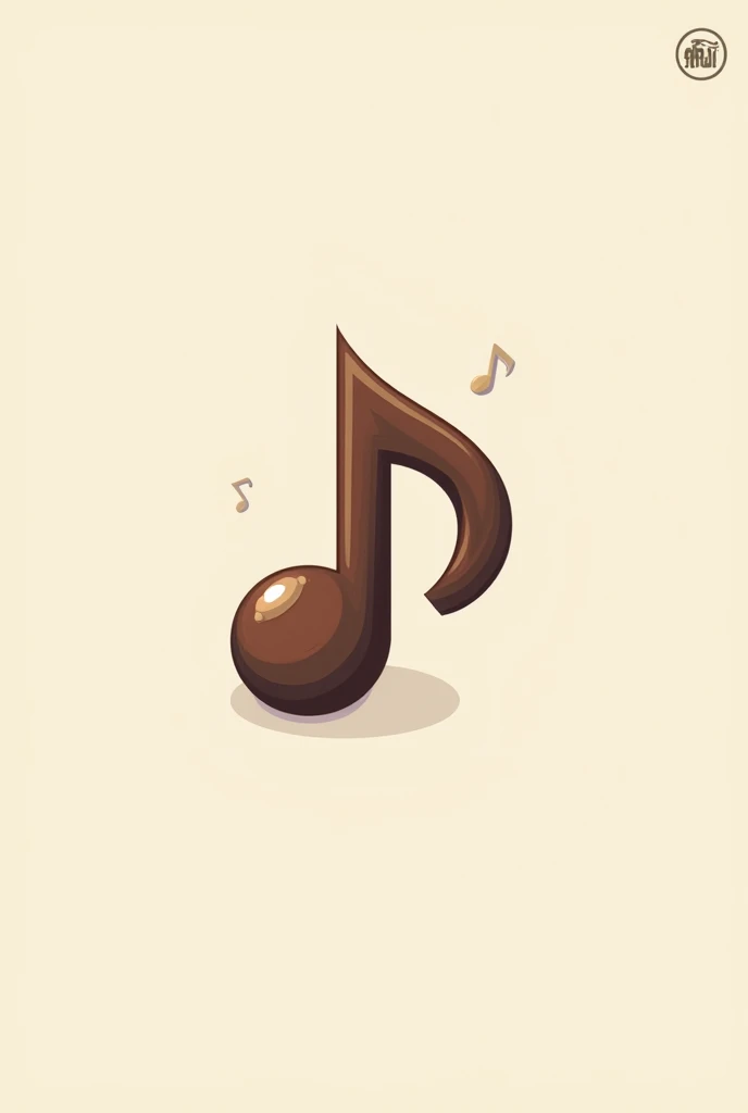 Un logo d'application, Une application au nom de" pépite", en rapport avec la musique, on y voit une note de musique avec des traces de morsures comme corqué dans un gâteau et le nom
Gateau
Moin l'air mignon et plus serieux
