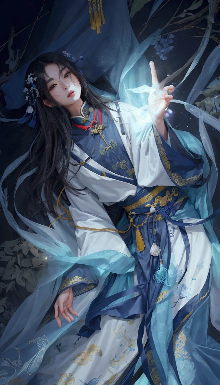 Handsome Chinese Cultivator, In Xianxia Costume.