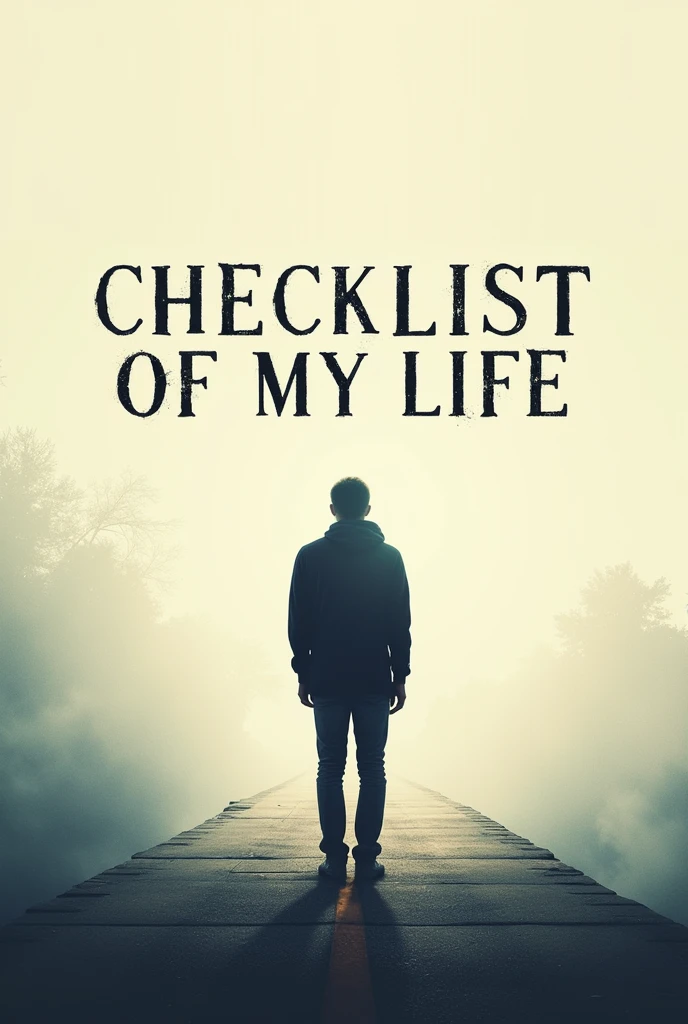 design a cover for "Checklist of my Life"