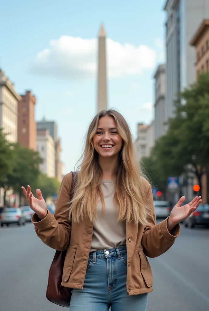 A white girl vloging in washingtong usa