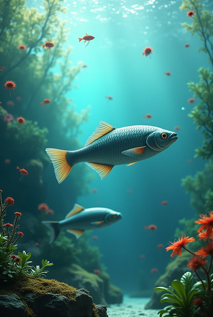 The tilapia appears to promote the growth of a good mix of phytoplankton species and prevent the deadly Vibrio bacteria from proliferating.
