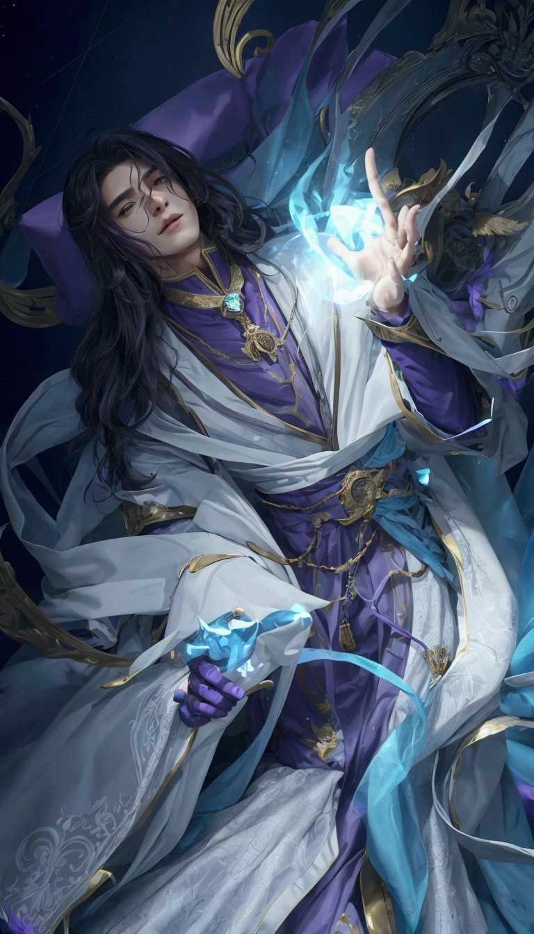 Handsome Young Men, Just change costume colour to purple that's all.