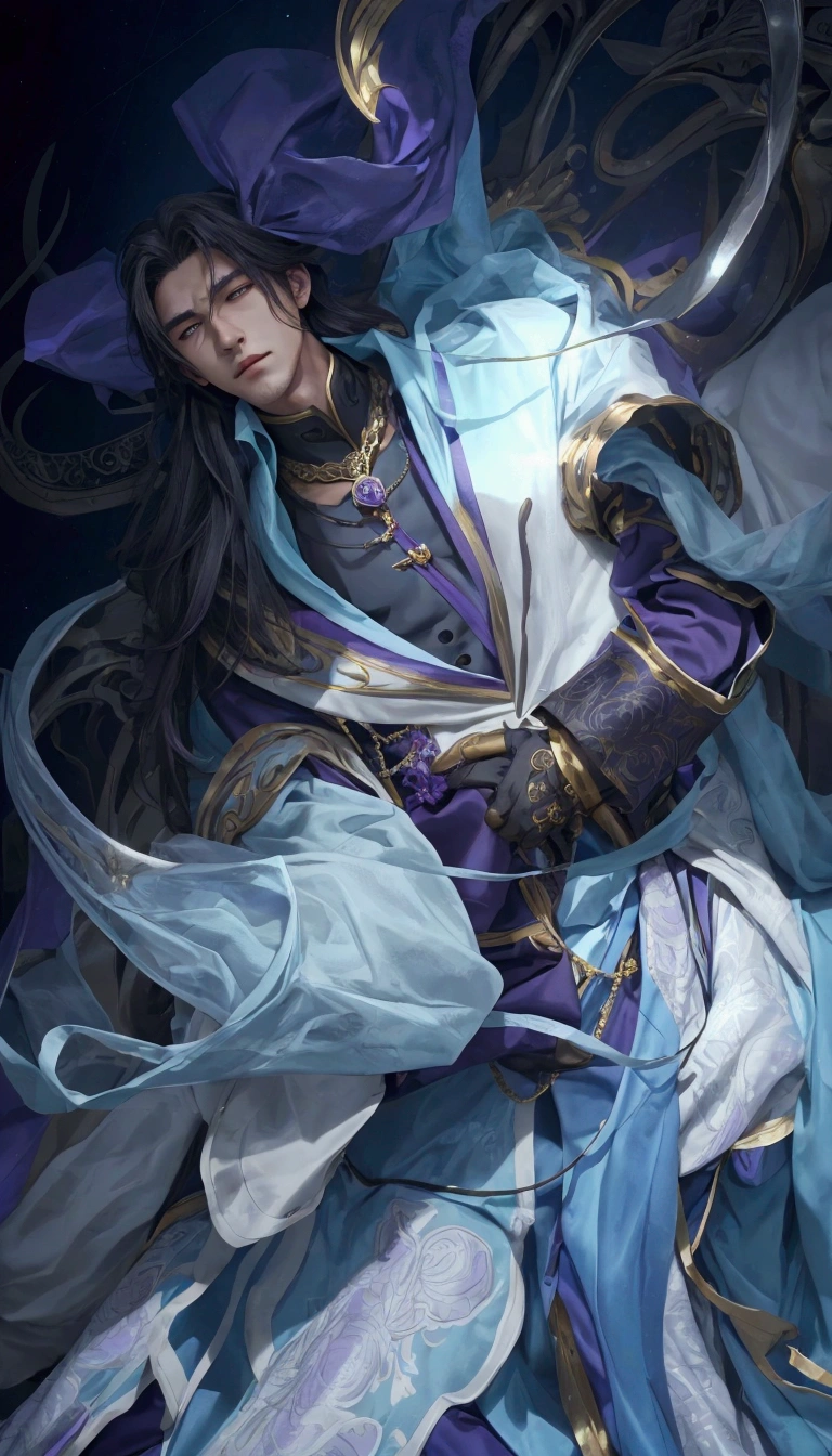 Handsome Young Men, Just change costume colour to purple that's all.
