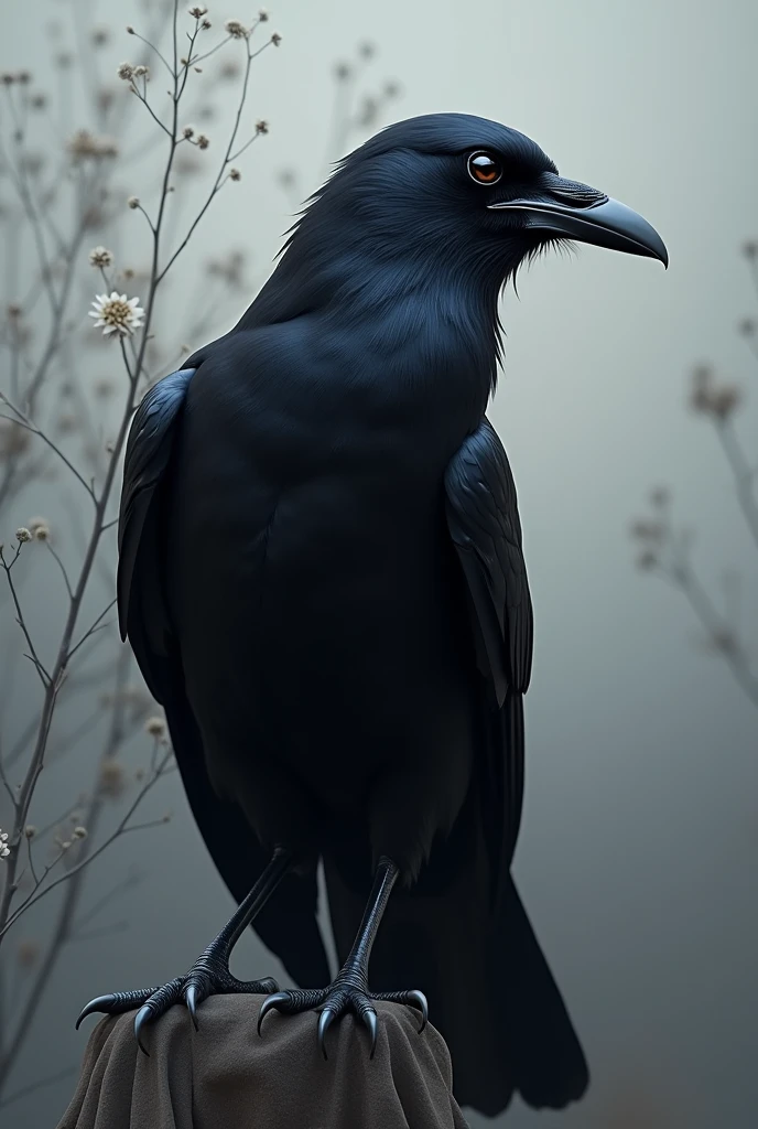 Ashthetic crow
