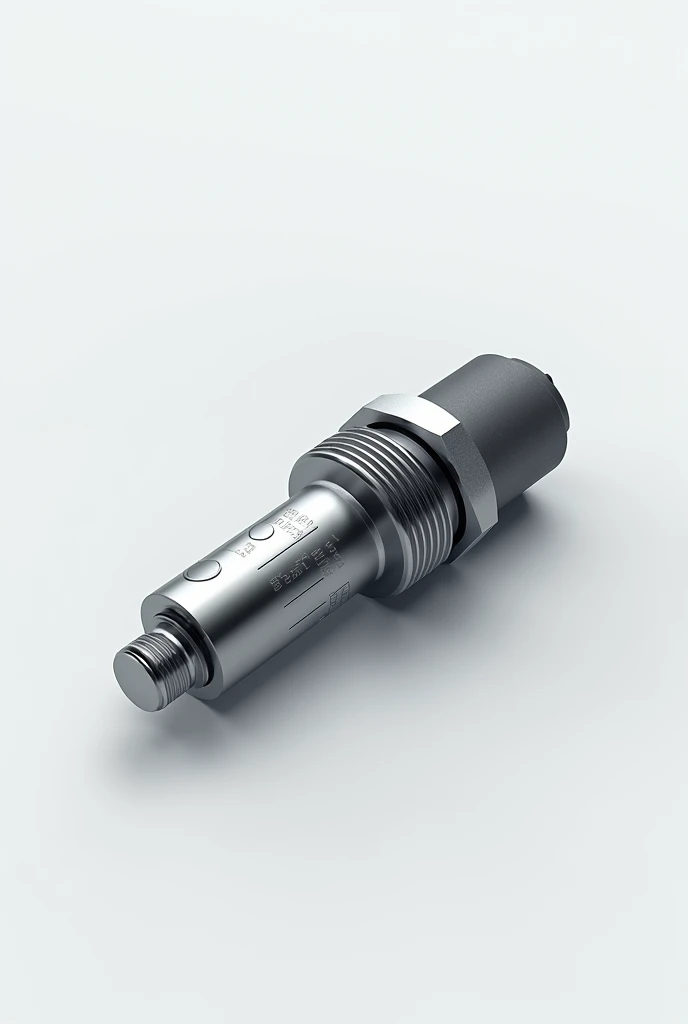Generate a picture for a ac pressure sensor for automobile with connector on top taking reference from the internet