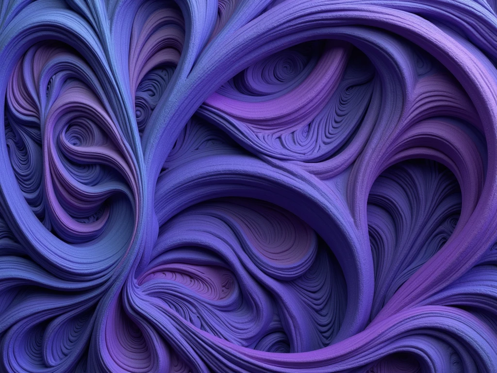 an organic and fleshy surface. ((changing, knowledge, defiance, plotting, foreseeing)),((violet,blue,purple)).((deep wiew)),photographic,ultra high resolution,hyperdetailed, masterpiece, 3d modelling, digital art, abstract art.