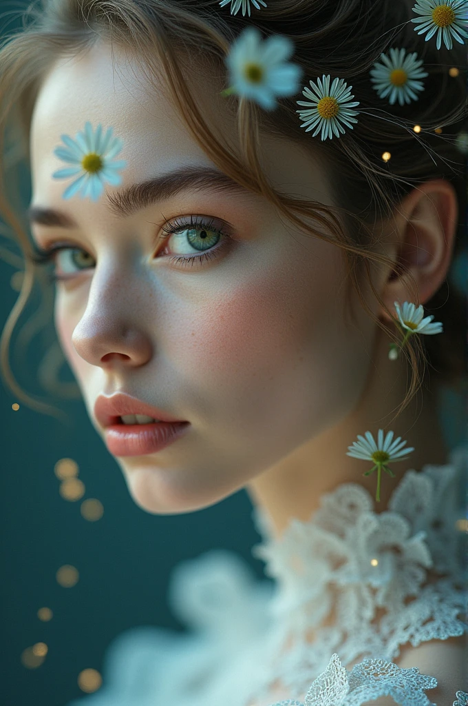 Donne moi le visage d'une femme que je pourrais fusionner avec une femme réelle 