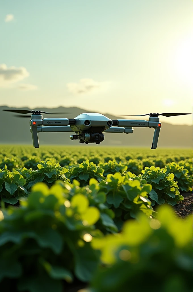 Drone harvesting