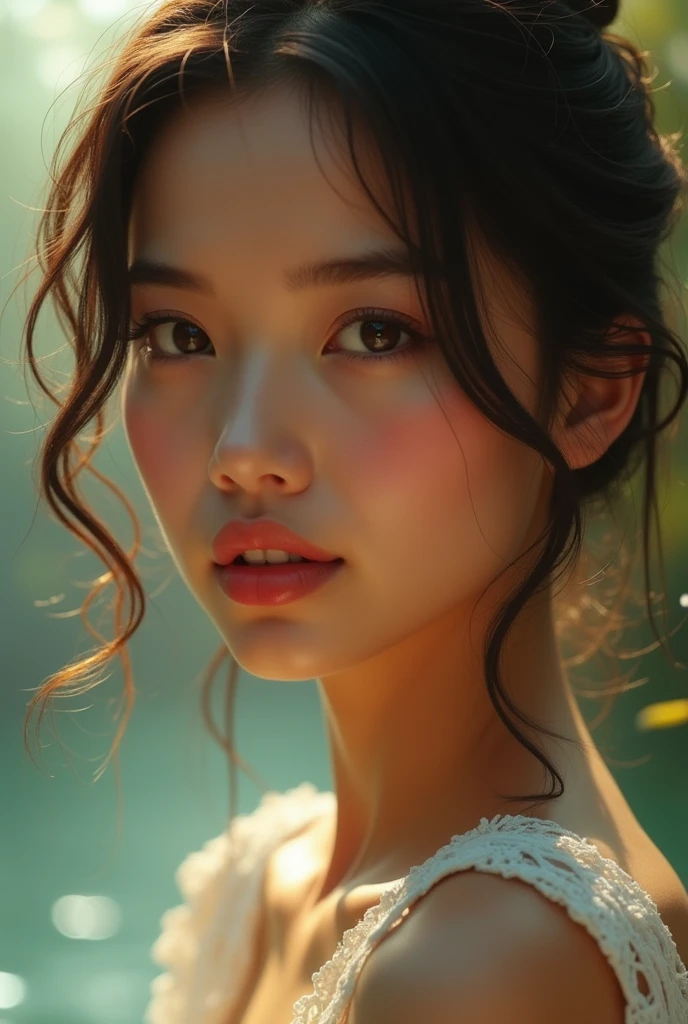 a beautiful picture of woman