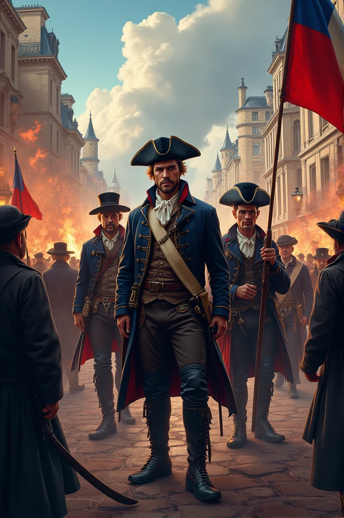 Generate poster on French revolution 