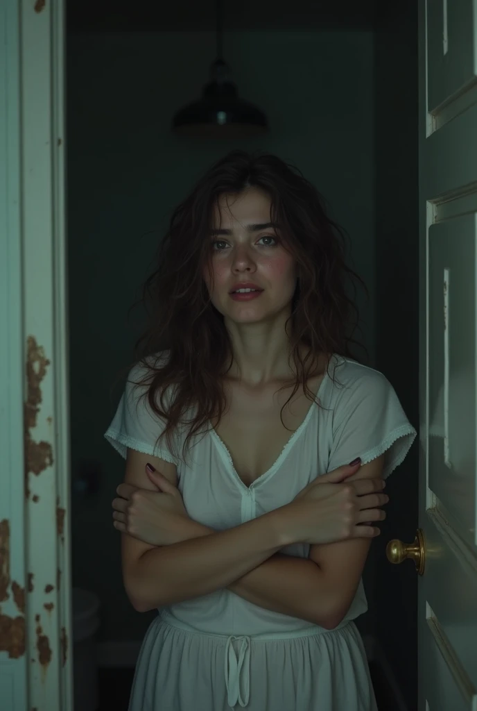 A weak woman who had just been sexually assaulted