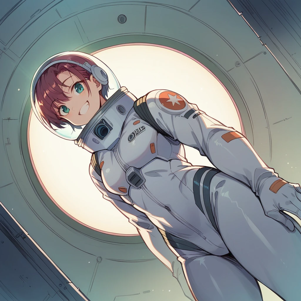 universe space、Yusaku Maezawa、smile、Spacesuit、Space Station、Spotlight