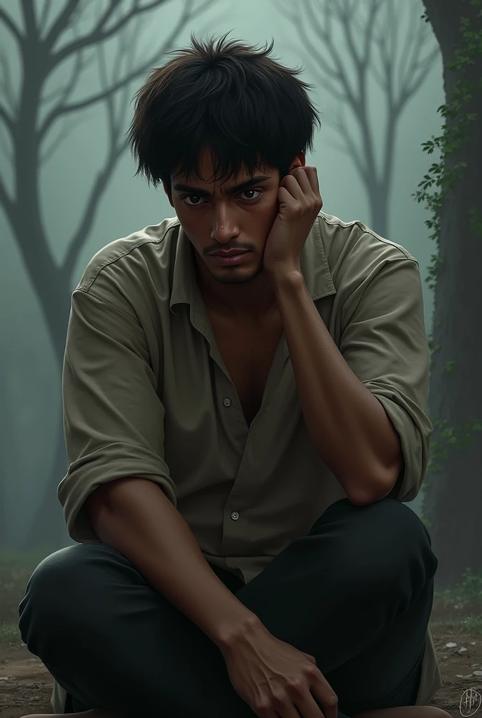 As the days passed, Arjun's despair gradually increased.