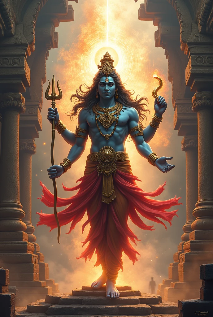 Lord shivan in kalahasthi