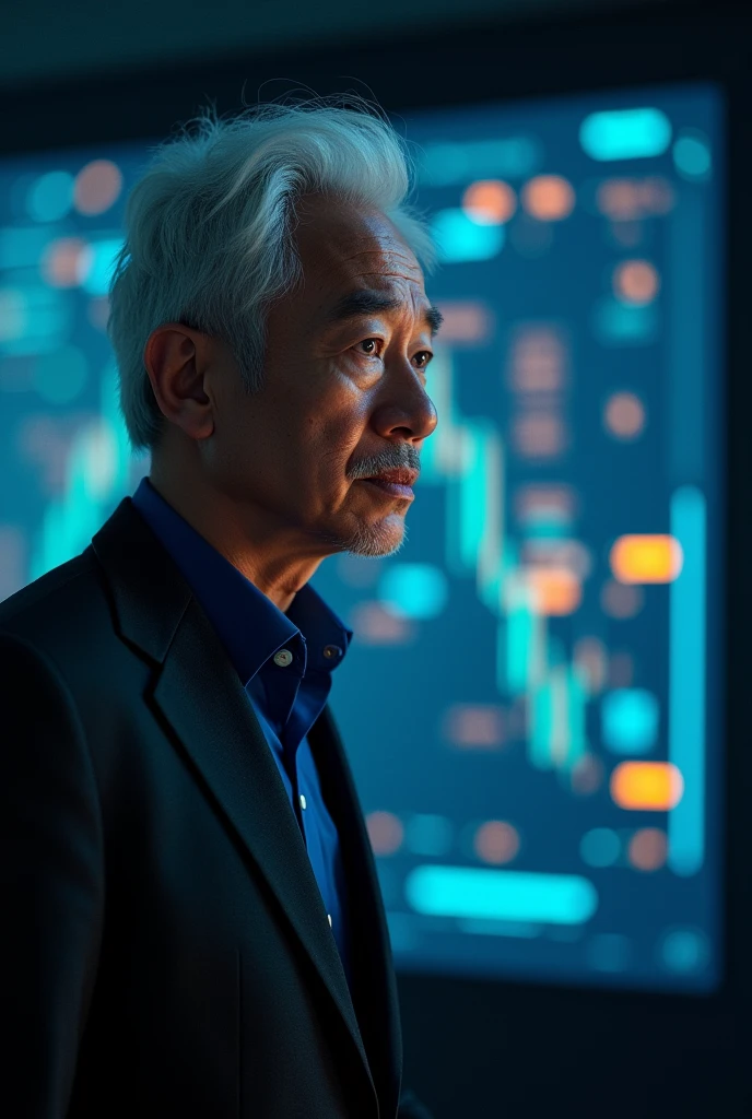 prompt = """
Satoshi Nakamoto watches attentively as Mr. Mezo demonstrates how Bitcoin is securely stored, transferred, and utilized within the Mezo network. His expression shows a mix of admiration and contemplation. The scene is lit with a clear, focused light, capturing the details of Satoshi’s intense gaze and Mr. Mezo’s confident presentation. The clarity and depth are reminiscent of a JVC GY-HM170UA 4KCAM, emphasizing the important revelation.
"""