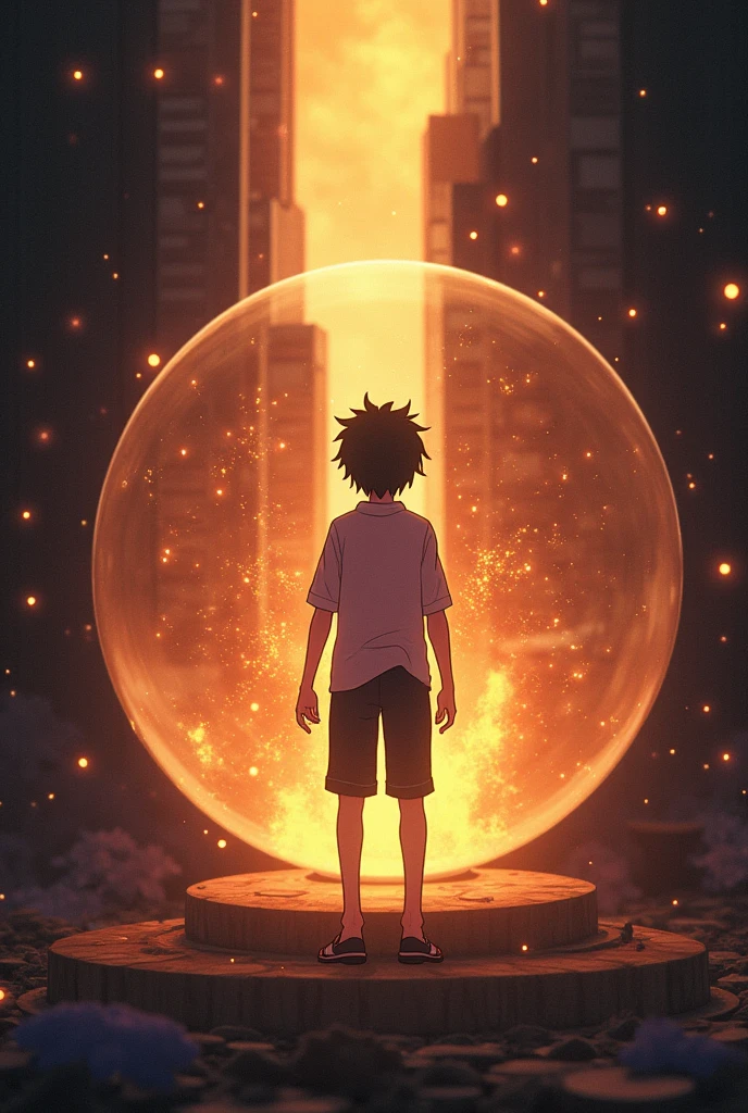 prompt = """
Satoshi steps back with a resolved expression, having made his decision. Yumiko, with a knowing and enigmatic smile, watches the future unfold in the crystal ball. The scene is bathed in a warm, anticipatory glow, capturing the sense of a new path being set. The details of the crystal ball’s vision and Yumiko’s expression are rendered with the high quality and professional touch of a JVC GY-HM170UA 4KCAM.
"""
