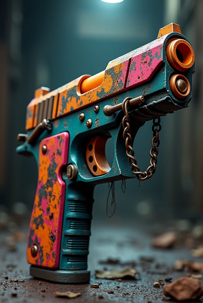 Artistic punk gun