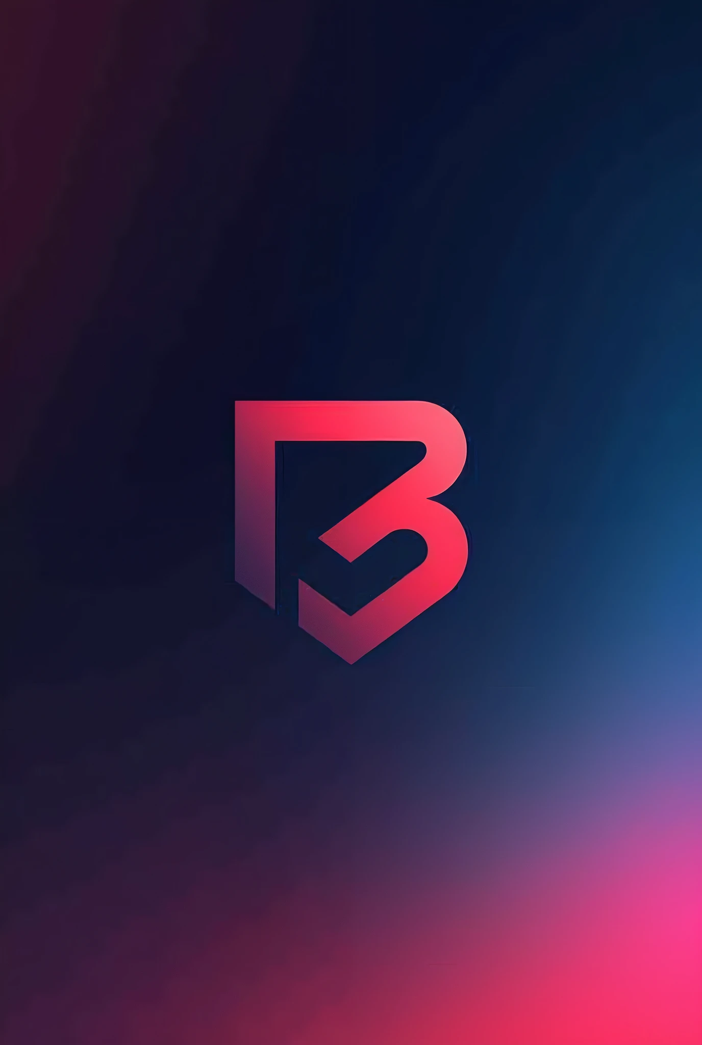 a minimalist logo for Baronsway tv, abstract geometric shapes, gradient colors, motion blur, dynamic composition, sleek and modern, symmetrical design, high contrast, clean lines, minimalist typography, elegant and sophisticated