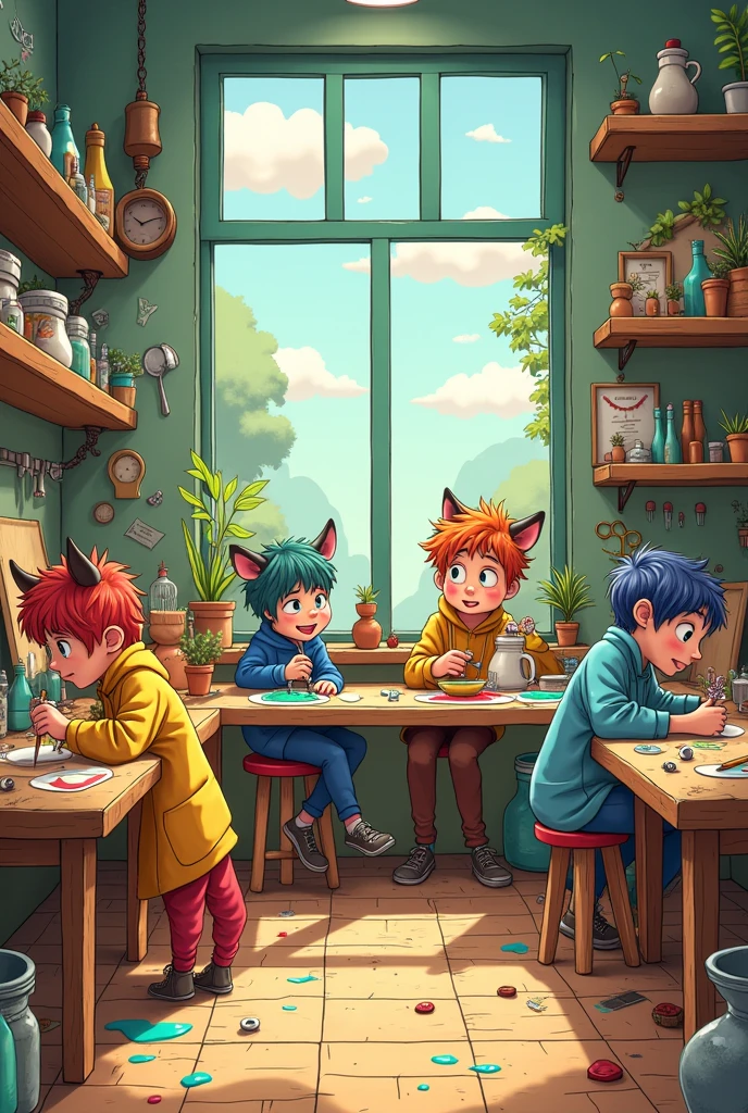 Cartoon Fun workshop written
