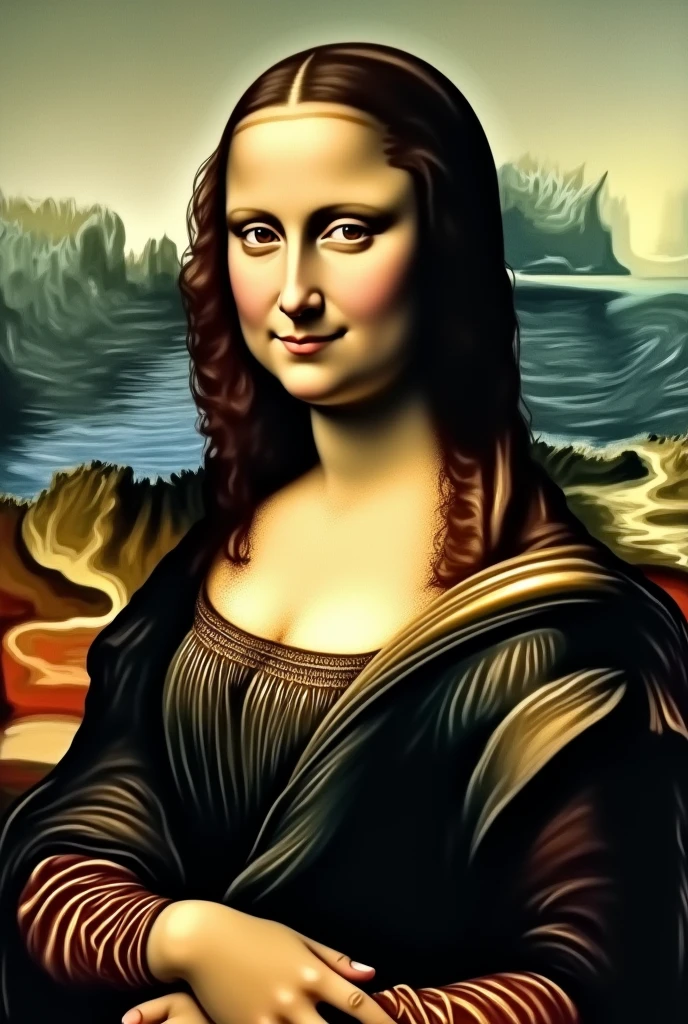 monalisa. On 3000 pixel