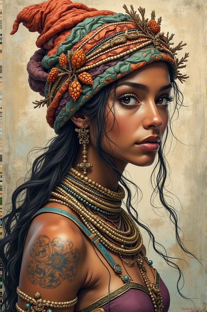 draw imagery, themes, and cultural element of a journey of self-discovery.