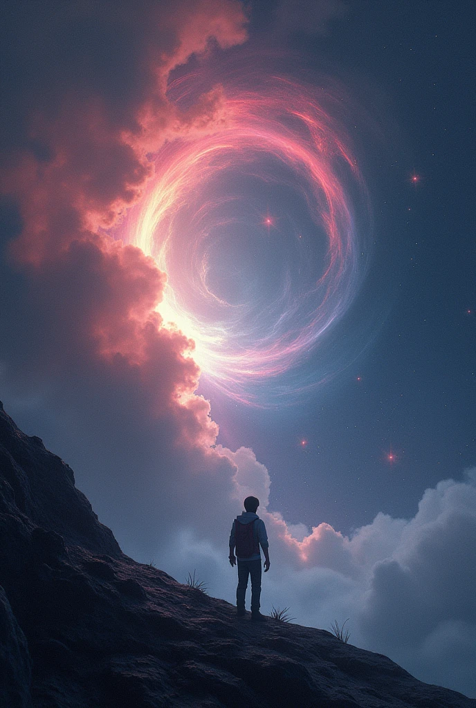 Express how you think uncertainty is, Peace and discovery all explained with a theme that is uncertain space