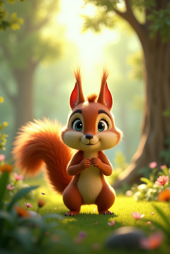 . From that day on, Nutty was known as the bravest squirrel in the forest.3d animation. Disney inspired