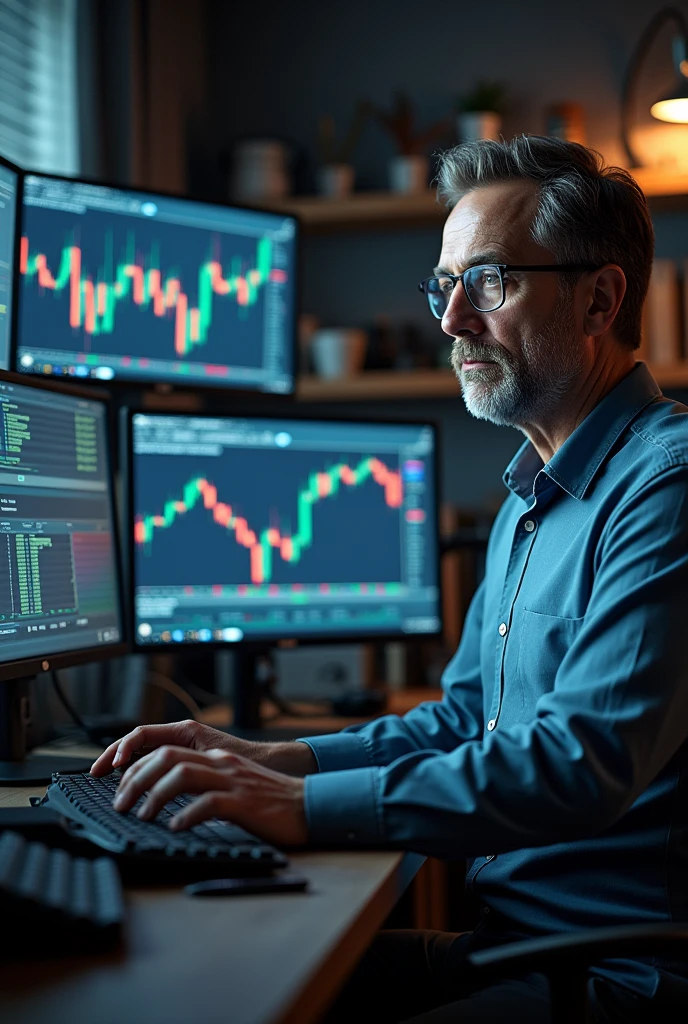 Man trading setup 100 dollar