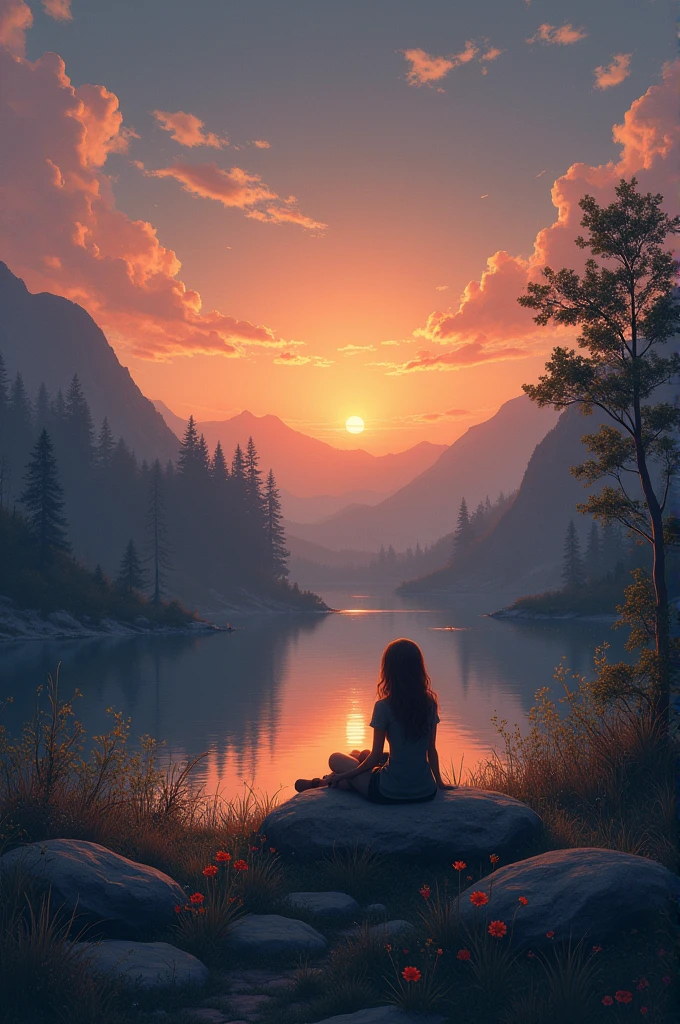 The evening is a time of real peace, when the worries and troubles of the day can be forgotten and the mind can relax