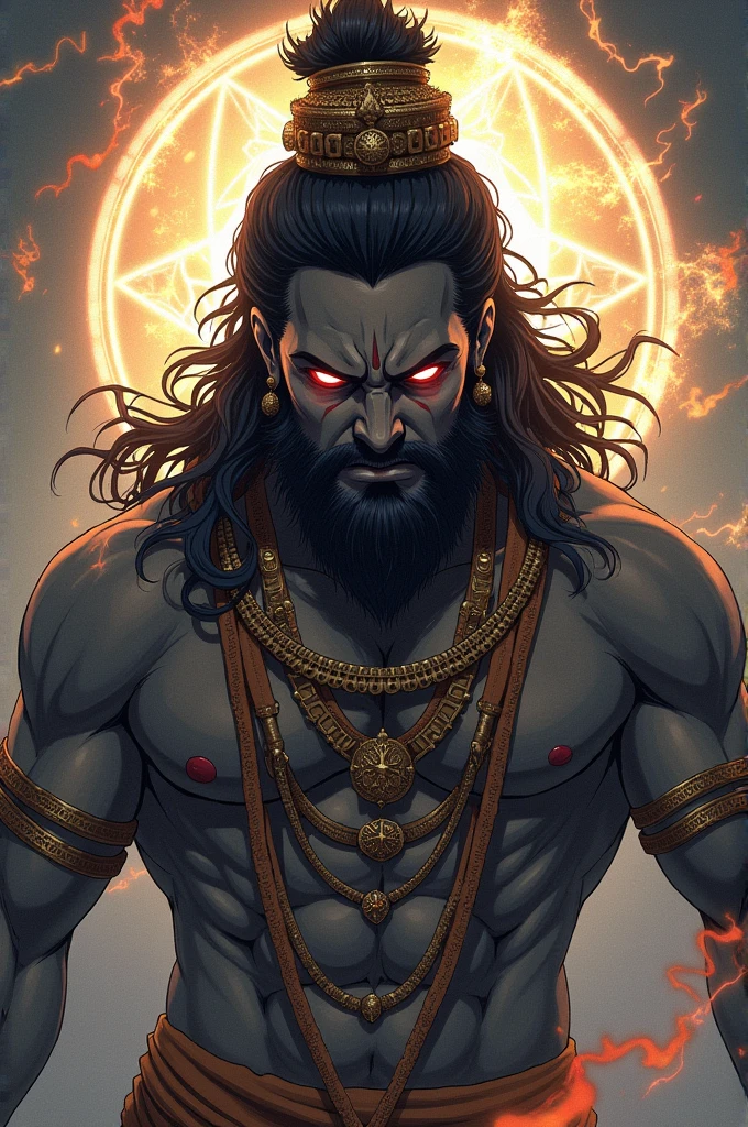 Angry shree ram mysterious anime
