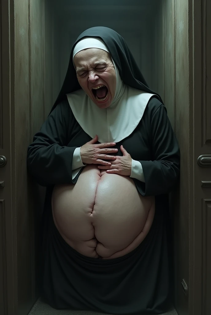 Nun belly vore struggles