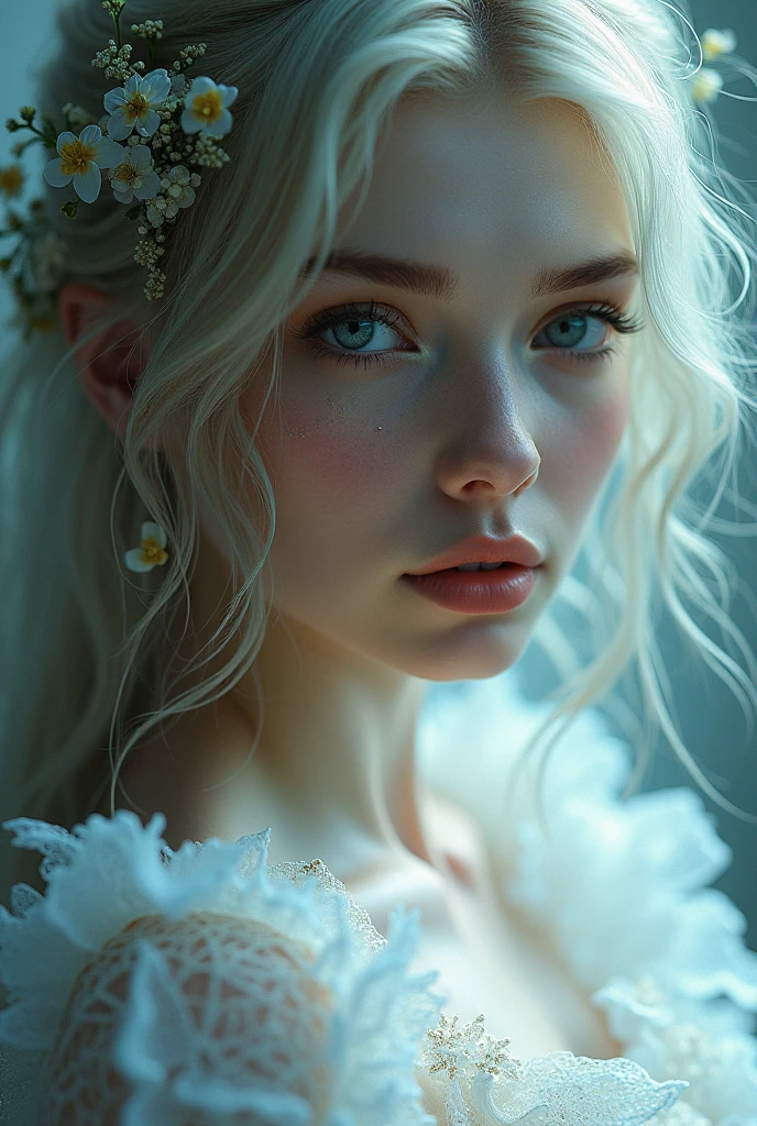 Create several beautiful girl's images. Who doesn’t exist on the earth. Image must be looked real