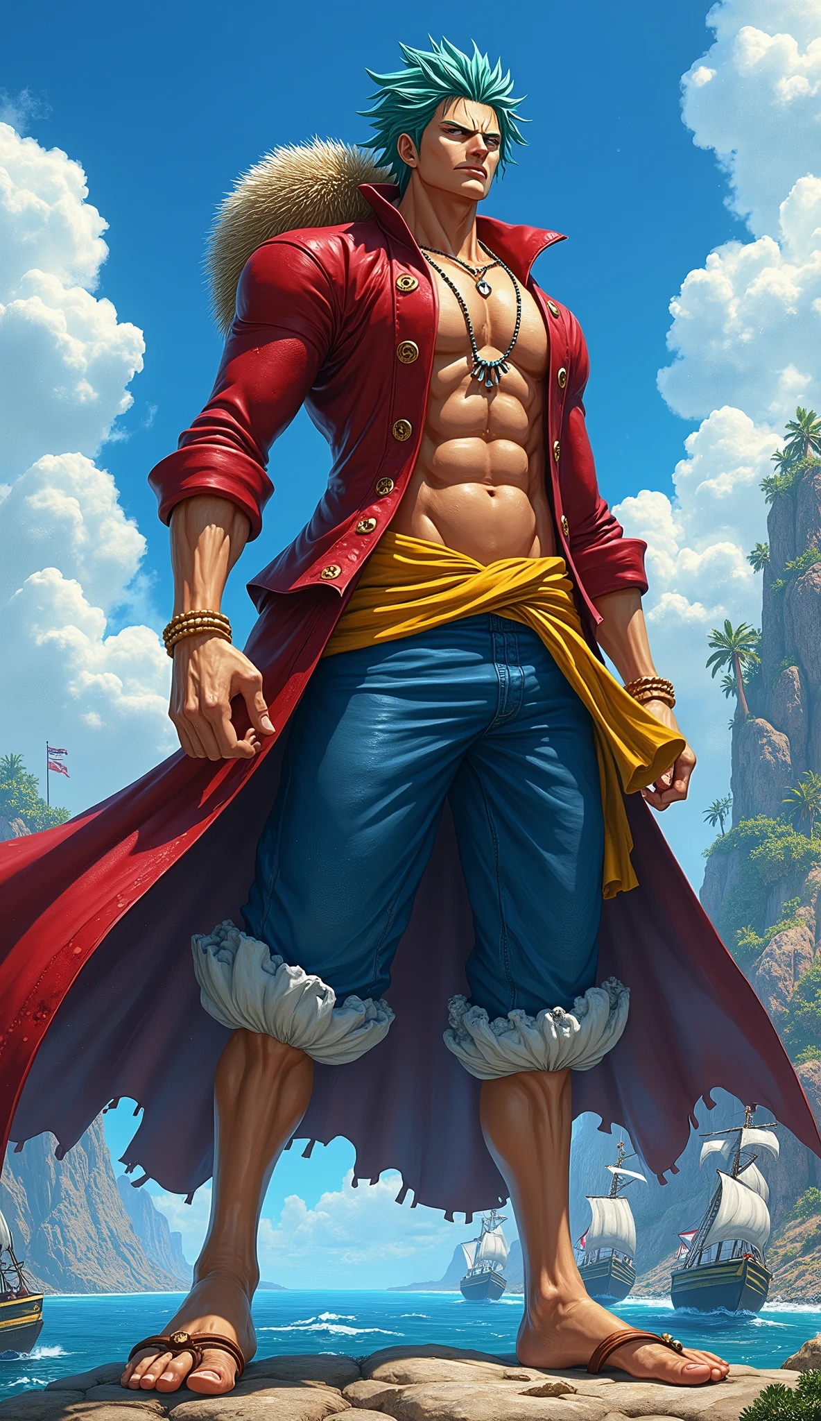 Please create a strong character from One Piece