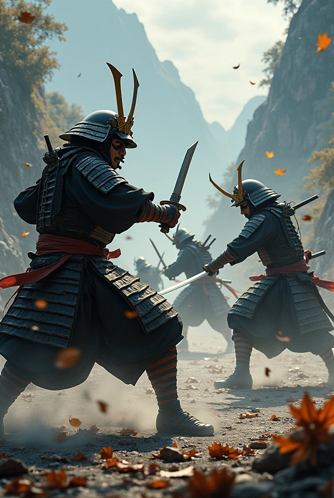 Samurai squad battle