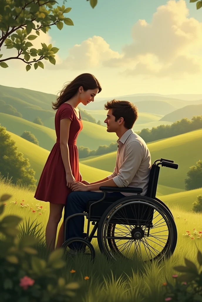 An image from somewhere in the story of the book Me Before You