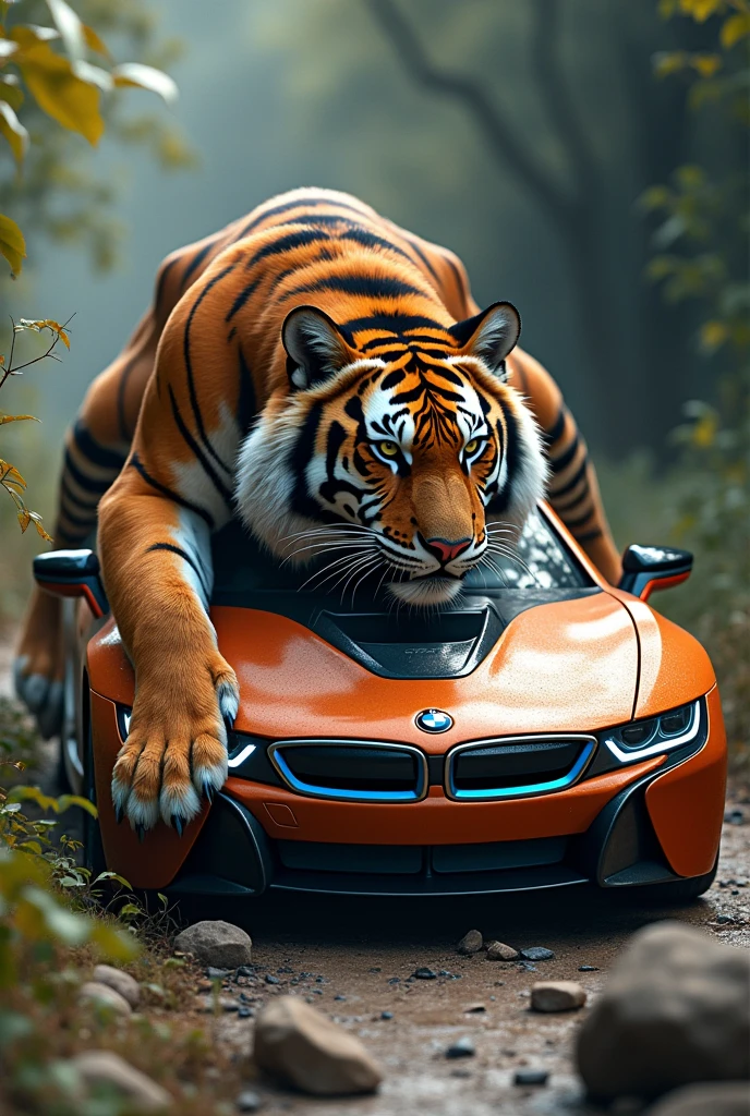 bmw + Tiger