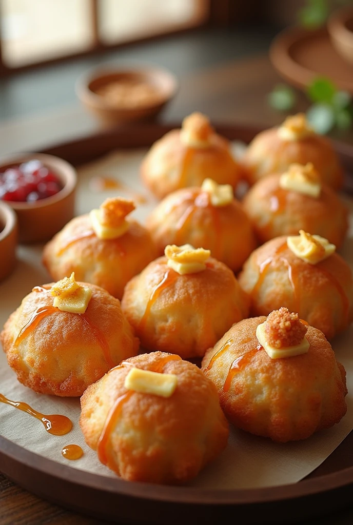 Japanese frying pastries