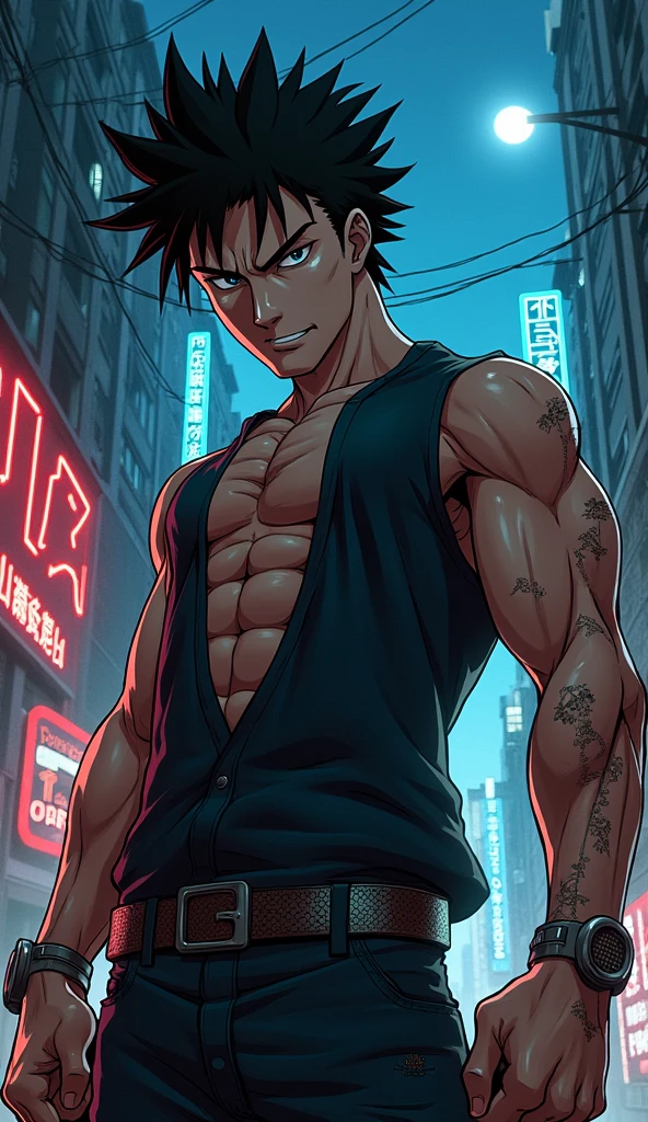 Please create a strong character from Rokudenashi Blues