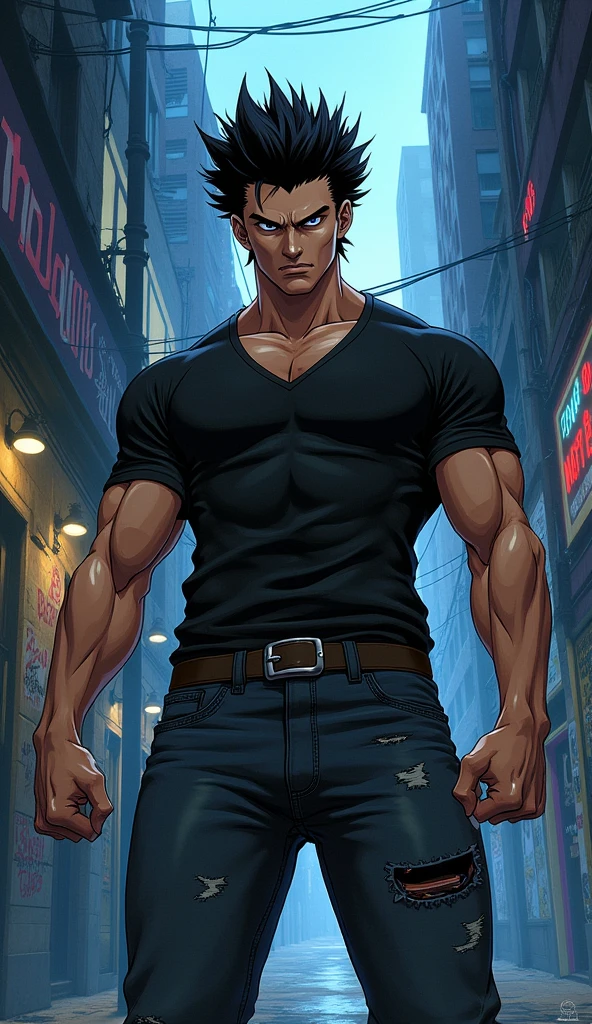 Please create a strong character from Rokudenashi Blues