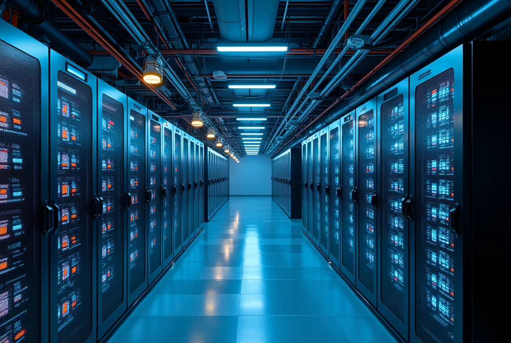 Data centre, servers, technology, network,