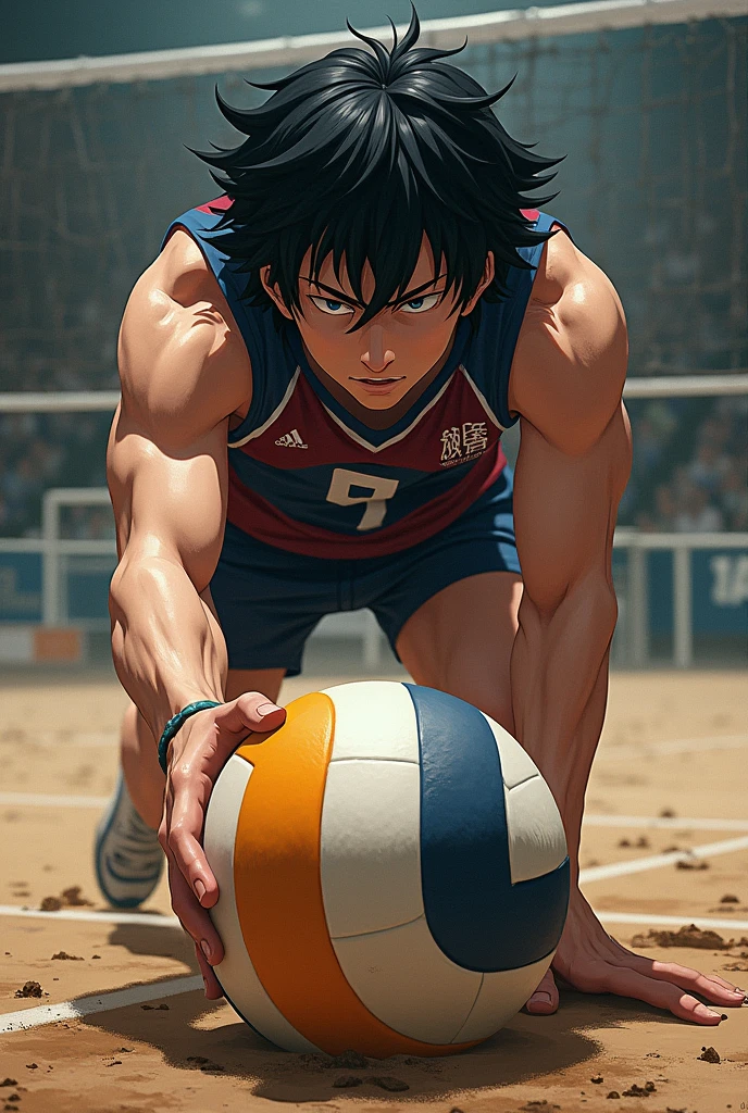 Shouta Aizawa voleibolista my hero academy