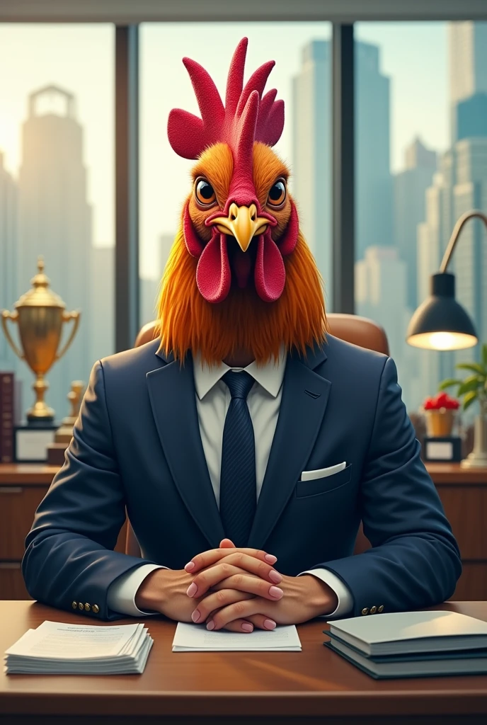 Messi is a chicken business man