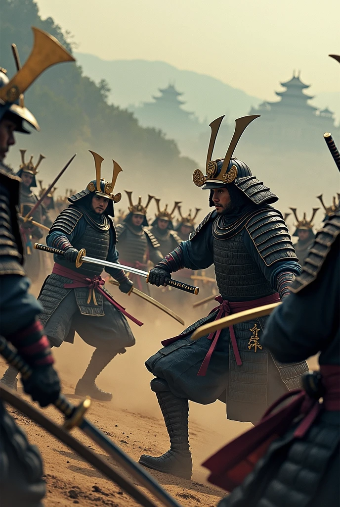 Samurai Warriors attack