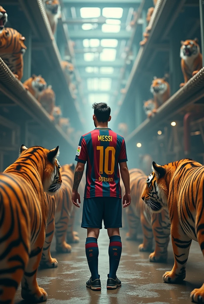 Messi has a tiger factory