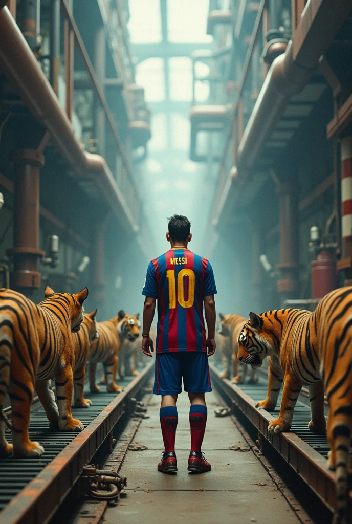 Messi has a tiger factory