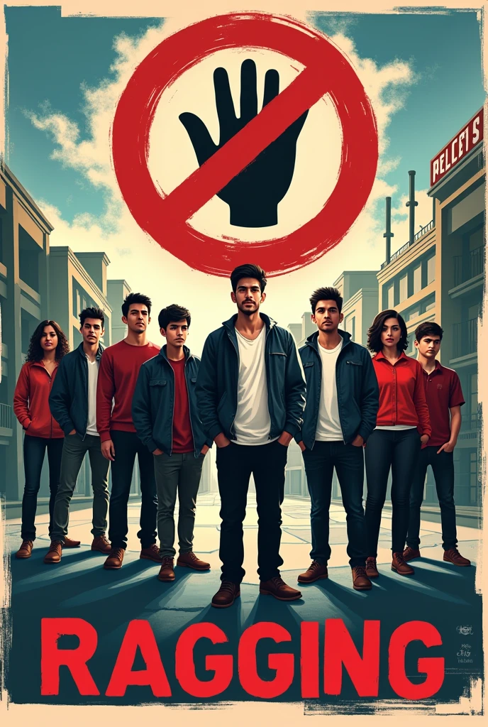 Anti ragging poster